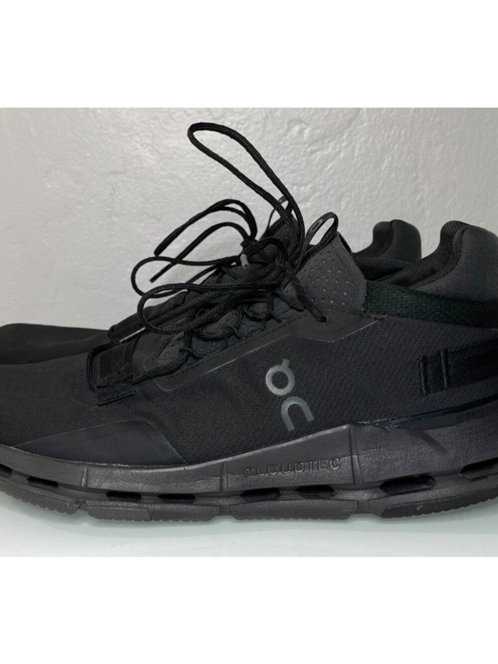 On Cloud Cloudnova 2 Shoes Sneakers All Black Men's Size 11